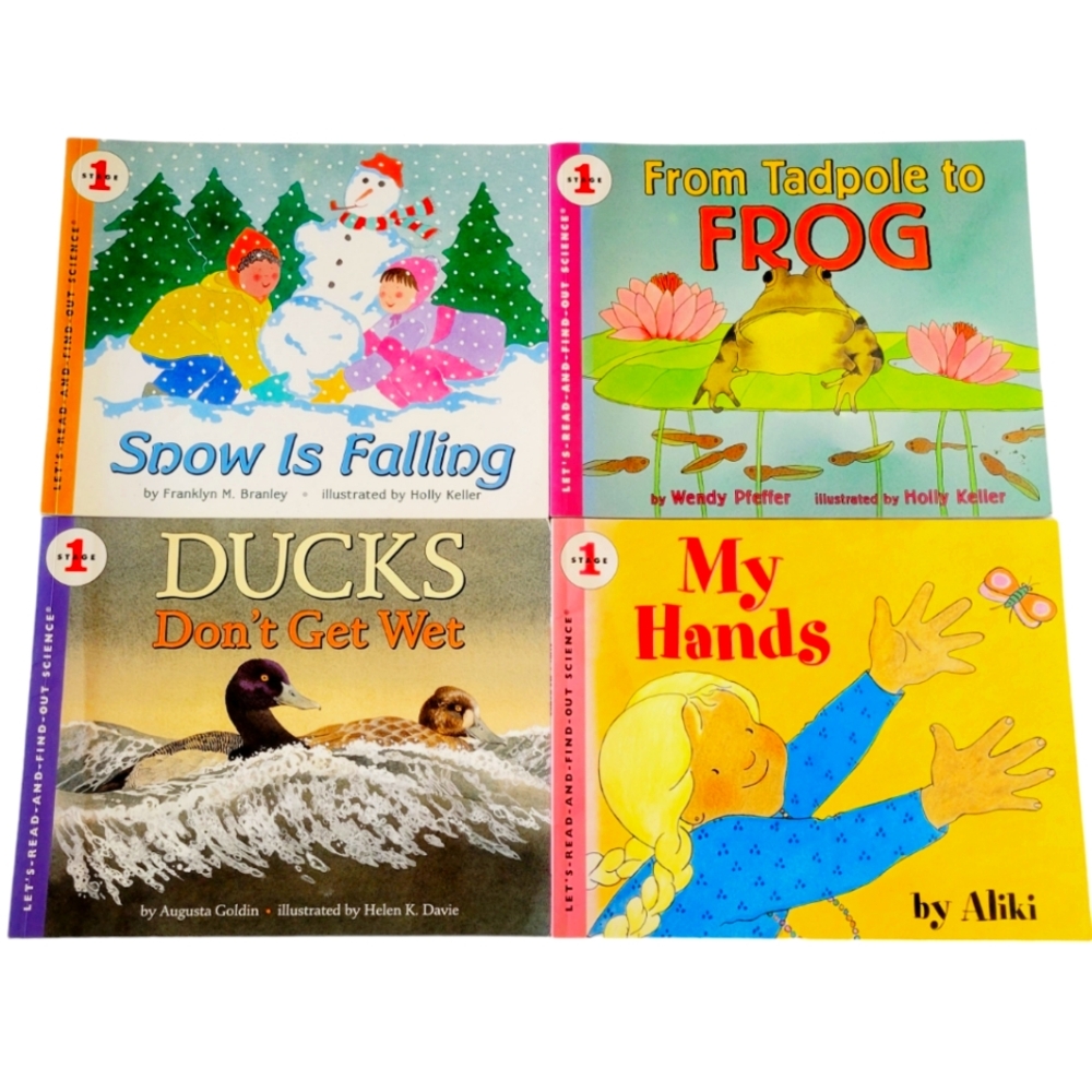 Let's-Read-And-Find-Out Science Book Bundle Stage 1